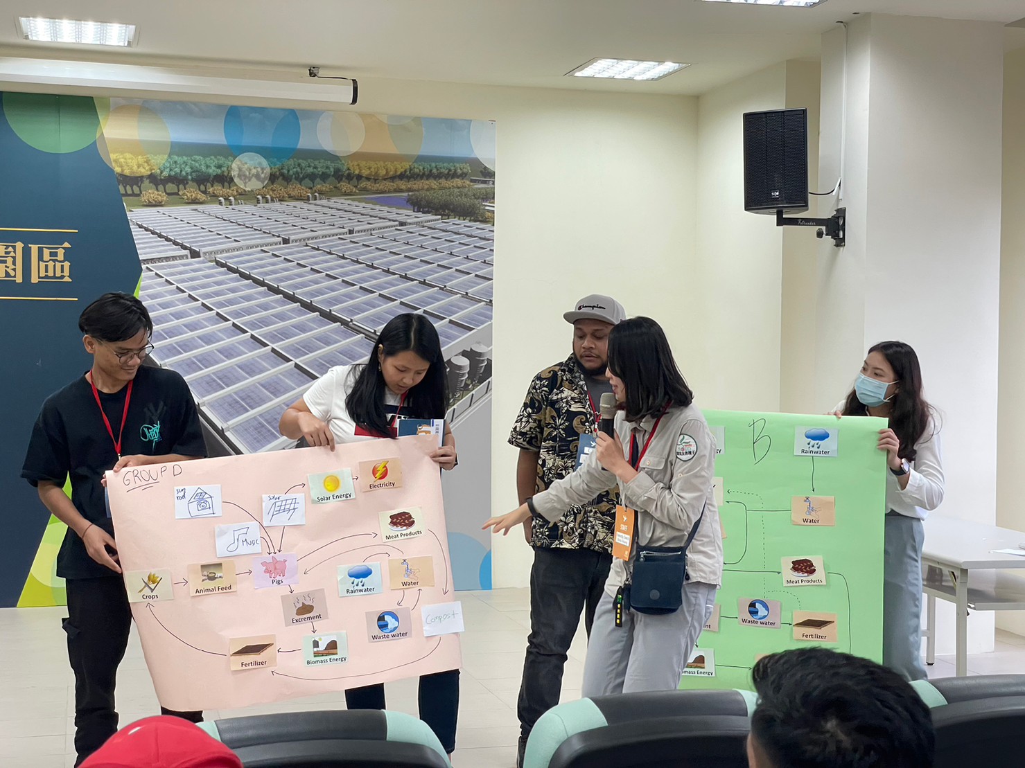 2023 International Environmental  Issues and Education Workshop Results - Youth from 12 countries learn about net-zero transformation of Taiwan’s livestock industry